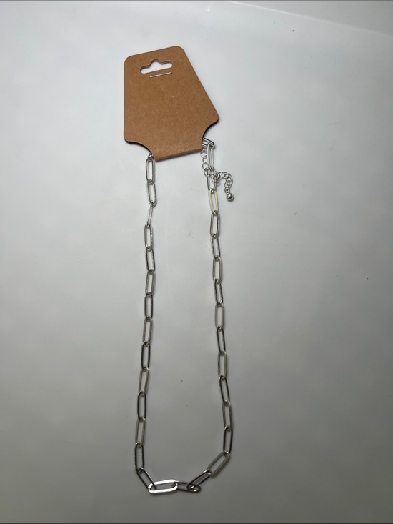 Jewelry - Silver Link Chain Necklace - Women Jewelry